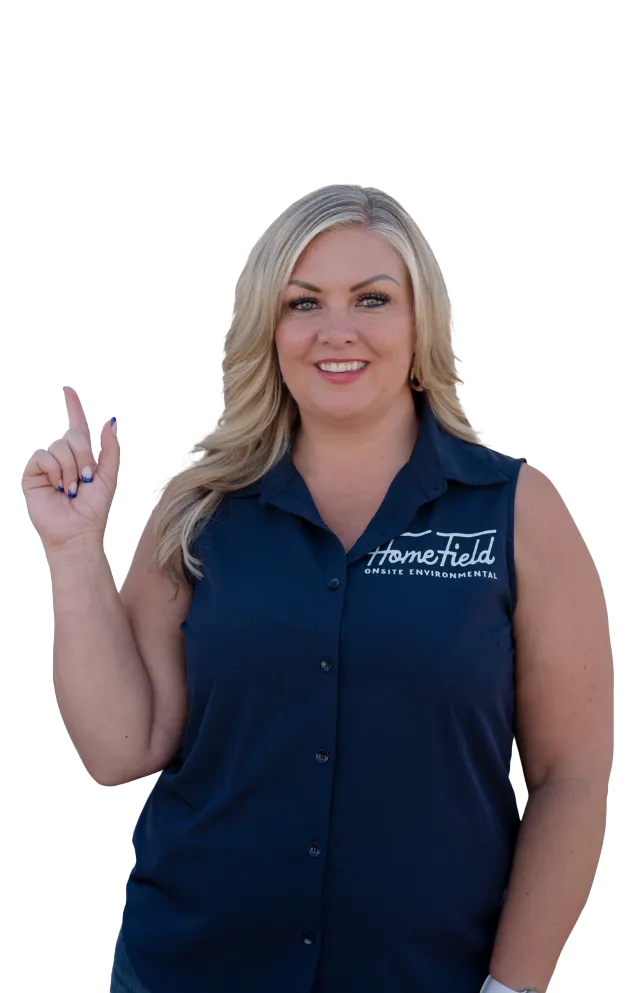 Tanya Wilson, Owner of East Valley HomeField Onsite Environmental Services,