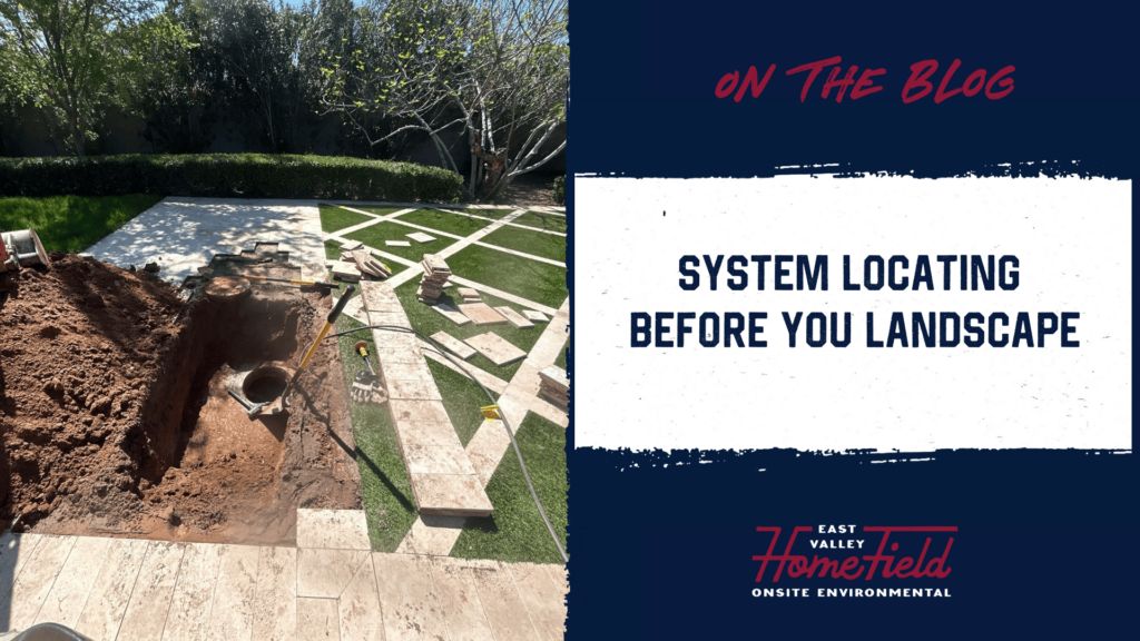 Locate All Components of Your Septic System Before Landscaping