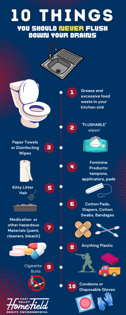 List of 10 Items To NEVER Flush