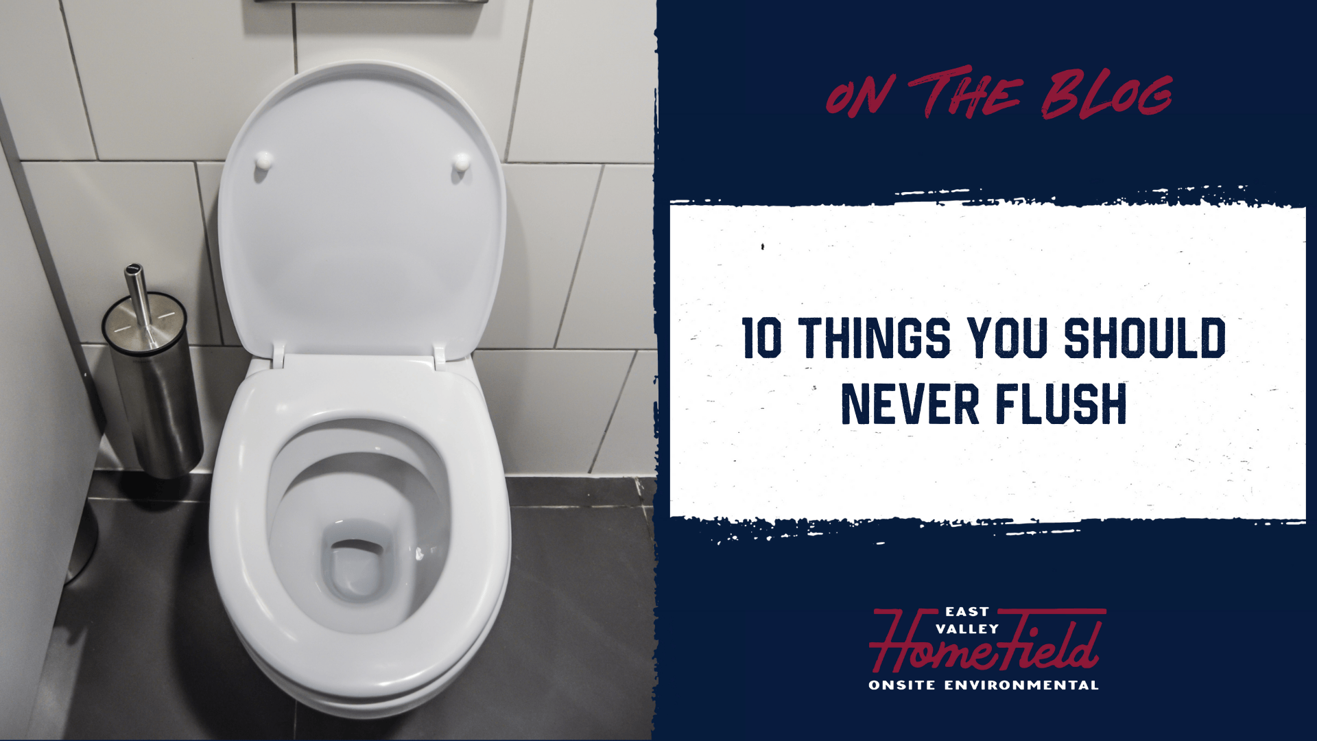 10 Things You Should NEVER Flush, Septic or Sewer