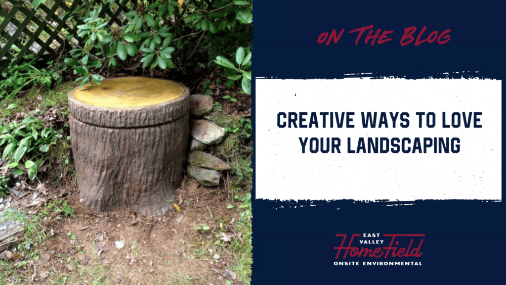 Creative Landscaping Living on Septic