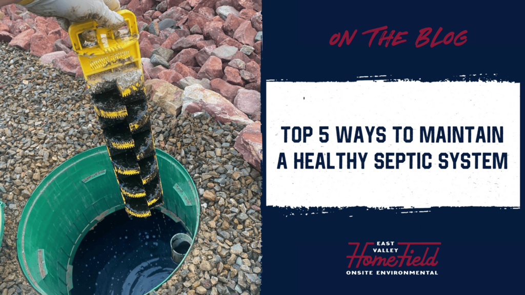 Top 5 Ways to Maintain a Healthy Septic System
