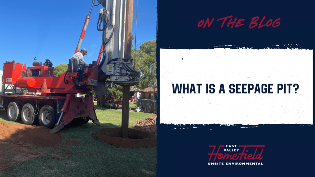 Learn What a Seepage Pit Is