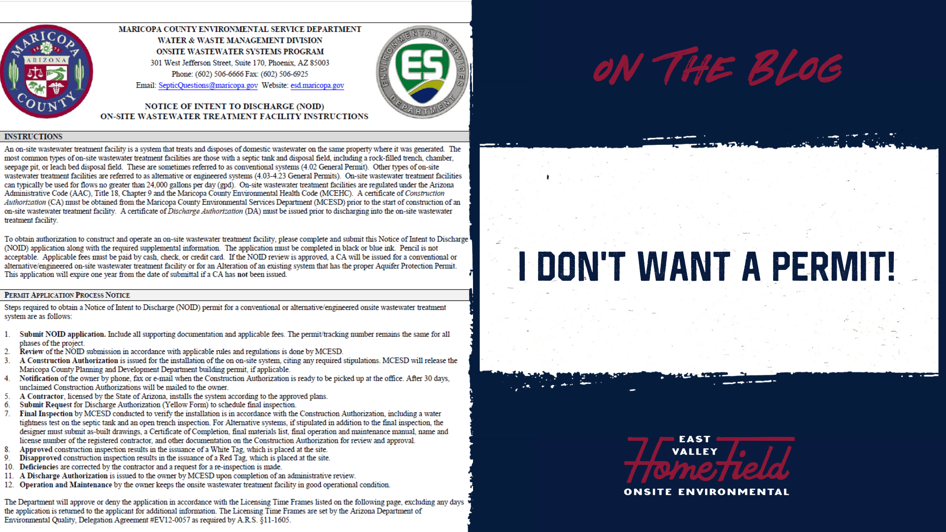 Don't Want a Permit?