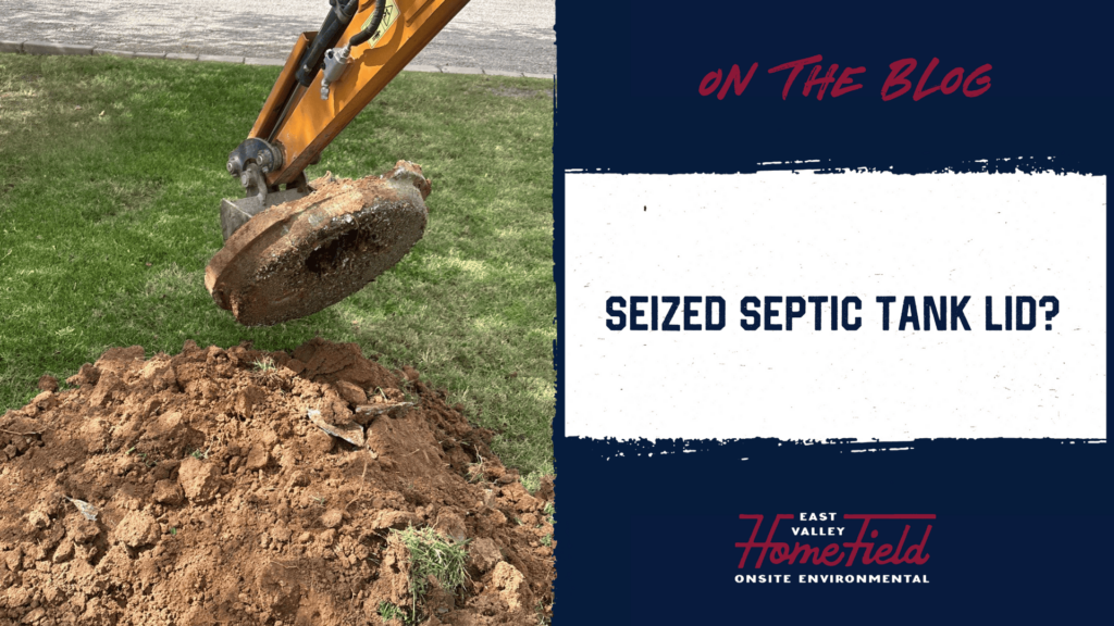Seized Septic Tank Lid