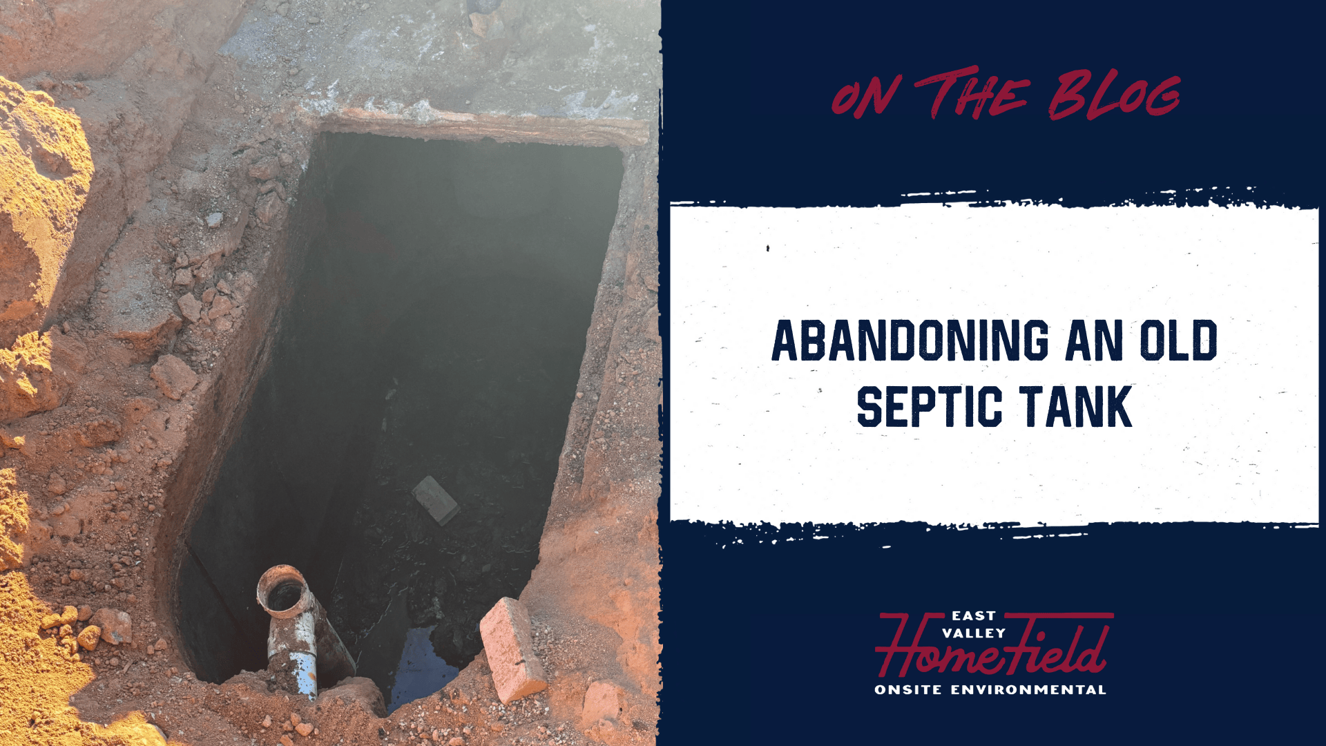 Septic Tank Abandonment Septic Tank Abandonment