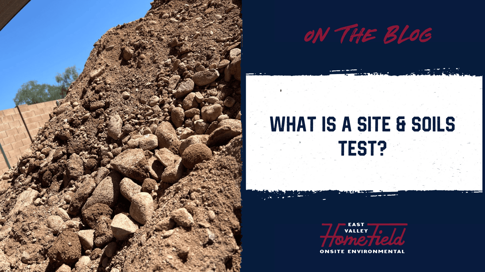 Site & Soils Test Site and Soils Testing