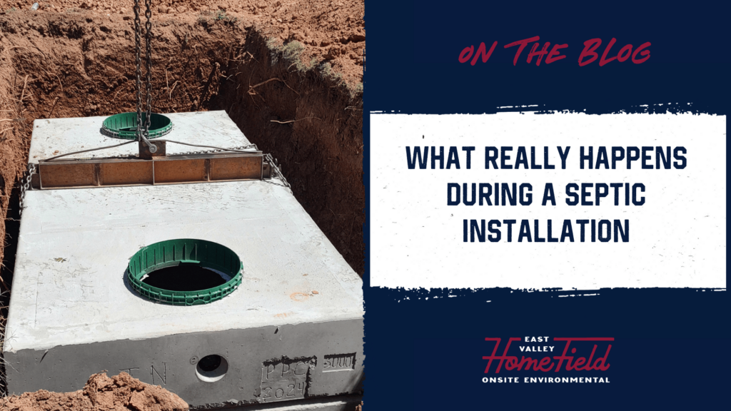 What Happens During Septic System Installation