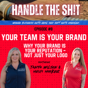 Heidi and Tanya with HomeField talk about branding