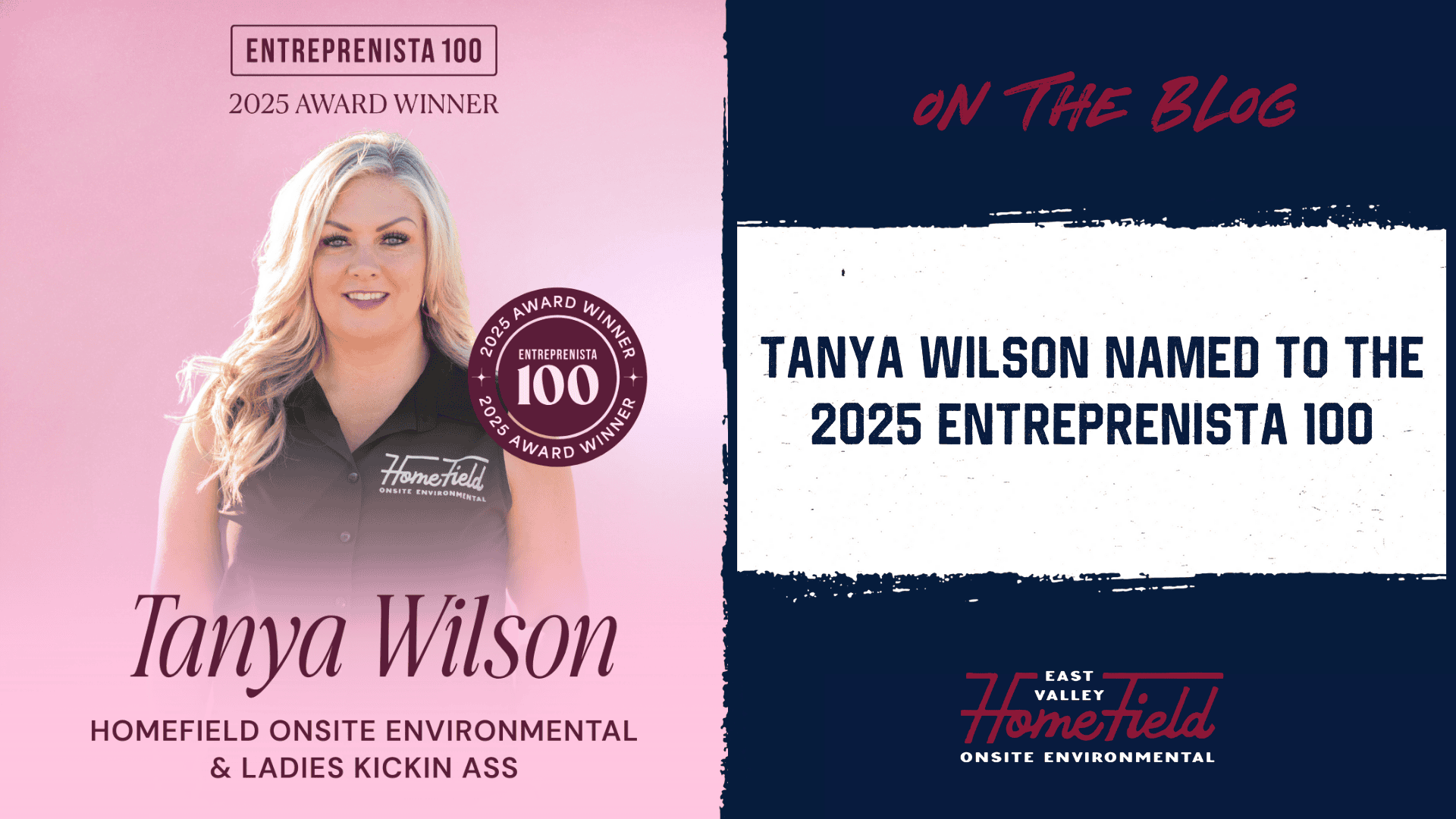 Tanya Wilson recognized as a 2025 Entreprenista 100 honoree for leadership and business growth
